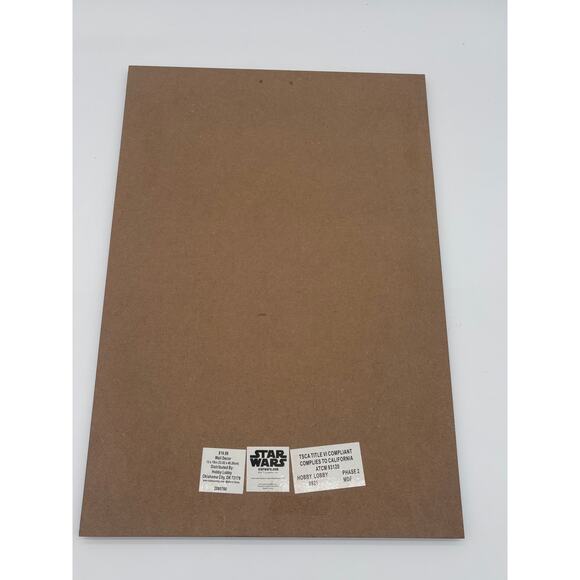 Mandalorian Wall Art Star Wars Wooden Sign Grogu Star Wars Decor - Picture 3 of 4